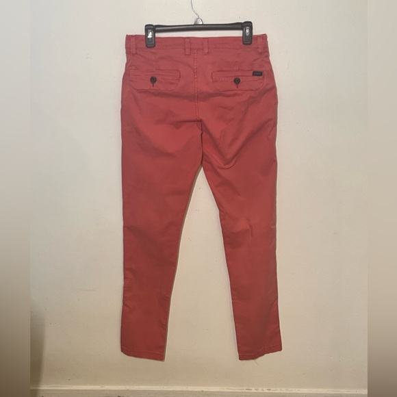 Everyday Hero Lindbergh stretchquality dark coral colored size 32-34 jeans. EUC. - Picture 7 of 15